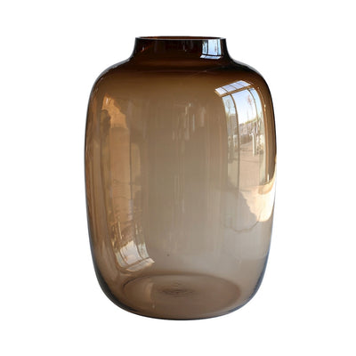 Vaas Artic - Mondgeblazen glas M / Donker taupe
