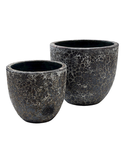 Pot Laki - 2 stuks Relic zwart