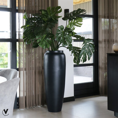 Pot Hobro M black Ø37 x H100 cm